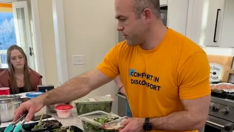 Meal prep session at a CrossFit Spring Hill nutrition coaching workshop